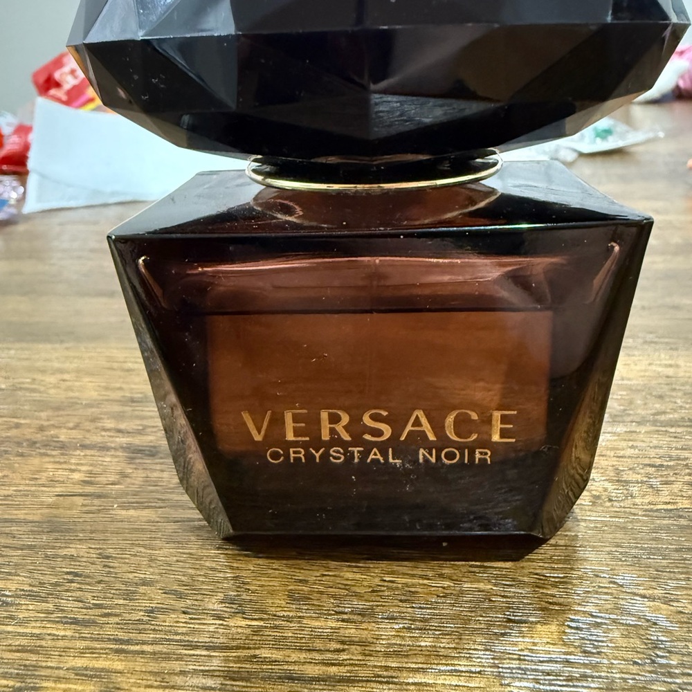 Versace Crystal Noir in Deep Black and Gold 3oz